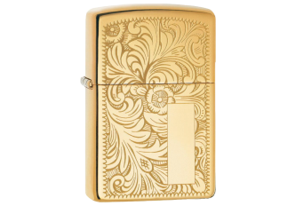 Briquet Zippo Venetian Brass