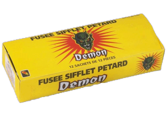 Paquet de 10 Pétards Super Demon