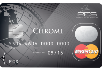 Carte de paiement PCS Mastercard Chrome