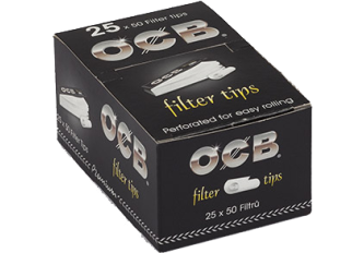 B.25 Carnets 50 Filtres carton OCB