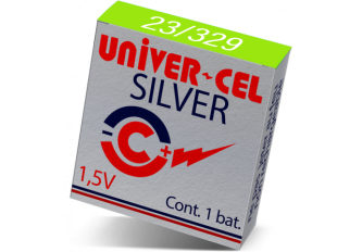 Boite de 5 piles Univer-cel 329 n°23