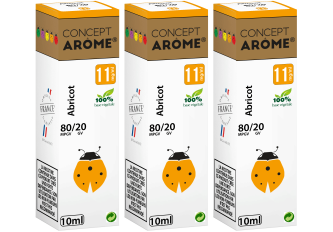 3x10ML ABRICOT 11MG