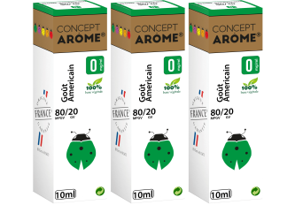 3x10ML GOUT AMERICAIN 0MG