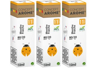 3x10ML MENTHE FRAICHE 11MG