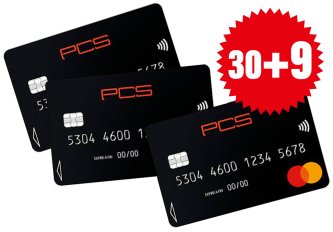 PROMO 30+9 PCS Mastercard Black
