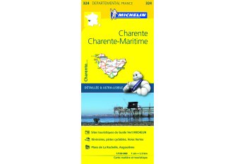 Carte routière de Charente Maritime