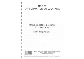 Notice d'information du locataire