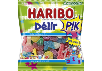 Bonbons Œufs au plat Haribo - Sachet 120 gr