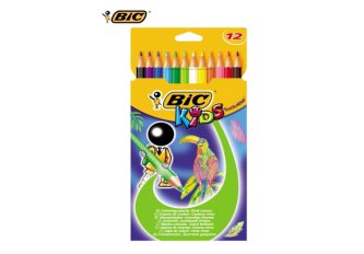 ETUI 12 CRAYONS COULEUR 17 CM