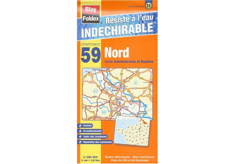 CARTE INDECHIRABLE NORD