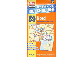 Carte du Département du Nord