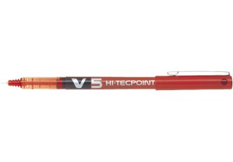 B.12 Stylos Pilot V5 Rouge