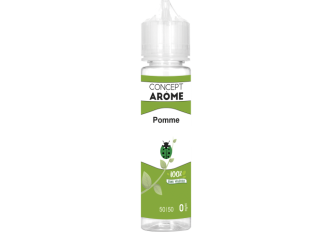 FL 50ML POMME 0MG