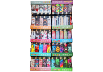 Colis 500 briquets Piezo assortis