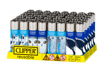 Briquets Large Clipper Animal Polar