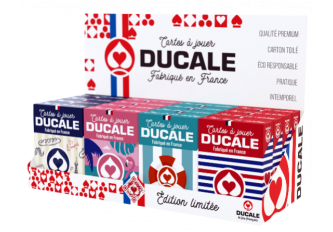 Jeu de 54 Cartes - Boîte plastique