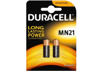 Blister de 2 piles Duracell 23A