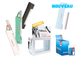 Colis Nexi One Pods + Kit + Filtres Rizla+