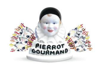 Buste Pierrot Gourmand + 200 sucettes