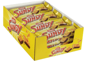 Rocher au chocolat noir - SUCHARD - Boite de 24 unités