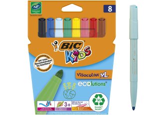B.12 Pochette 8 feutres Visacolor