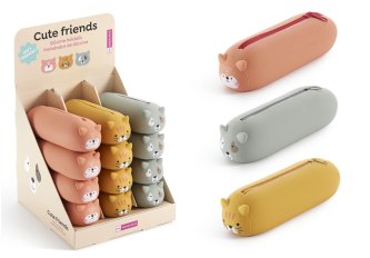 P.12 12 trousses silicone ANIMALS