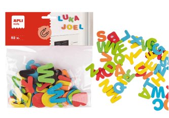 S.52 lettres aimantées en mousse