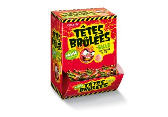 B.300 Billes Têtes Brûlées Fraise