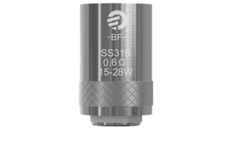 Résistances BF SS316 0.6 Ohm (5pcs)