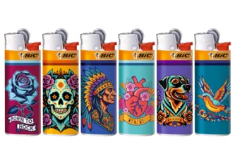B.50 Mini BIC Neo color tattoos