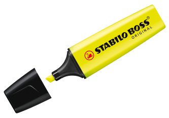 B.10 Surligneurs Stabilo Boss Original Jaune