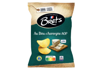 B.10 Sachets 125g Bret's Bleu d'Auvergne