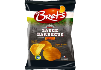 C. 32 Sachets de Chips Brets Barbecue