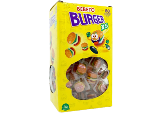 Tubo 80 Mini bonbons Burger