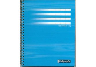 L.5 Cahiers Spirale 100 pages Petits Carreaux 17 x 22