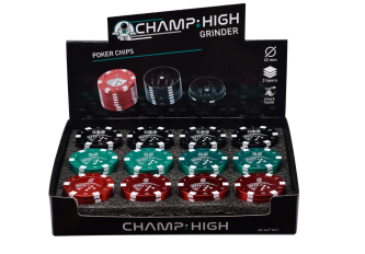 B.12 Grinders CHAMP HIGH poker– 50 mm – 4 parties