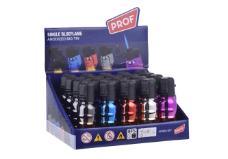 B.20 briquet profc anodized big blue flame