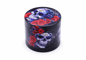Boite 4 Parties 50 x 37 mm American Skull
