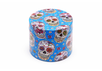 Boite 4 Parties 50 x 37 mm Color Skull