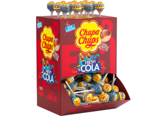Tubo 150 Sucettes Chupa Chups Cola