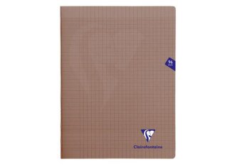 Cahier MIMESYS Piqué Polypro 24 x 32 cm 96 pages gris
