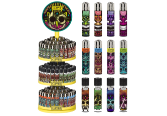 Carrousel de 144 briquets Large Clipper Native Totem