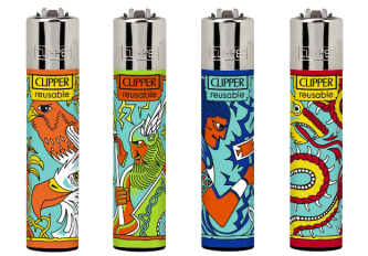 Briquets Large Clipper Gods