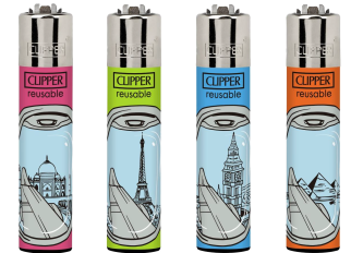 Clipper Turbo Jet : Briquet à flamme bleur