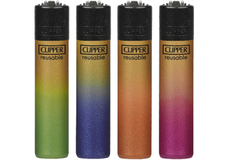 Briquets Large Clipper Gold Gradient