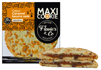 B.14 Cookies Coeur caramel