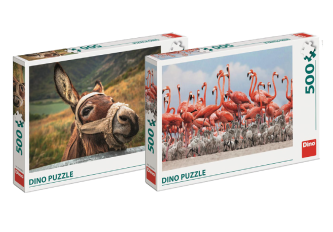 L.10 Puzzles 500 pièces Animaux