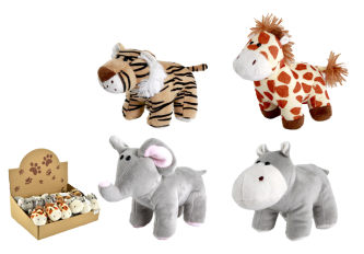 L.12 Peluches animaux jungle