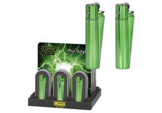 P.12 Briquets Clipper large Mint delight
