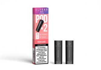 B.10 Boîtes 2 pods Elfbar 4en1 Pêche glacée 10MG